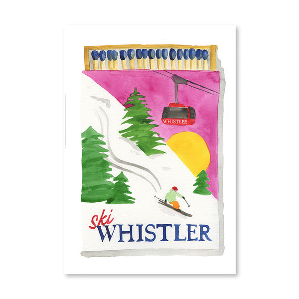 Furbish Whistler Matchbook Art Print