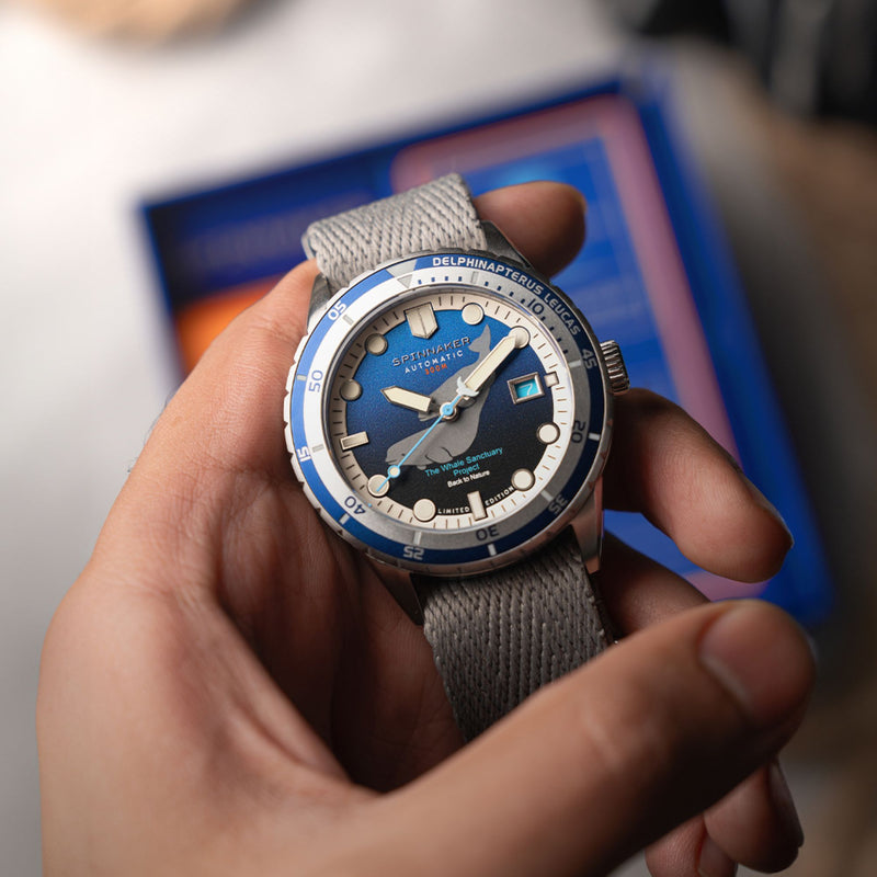 Spinnaker Hass Automatic Whale Sanctuary Project Limited Edition