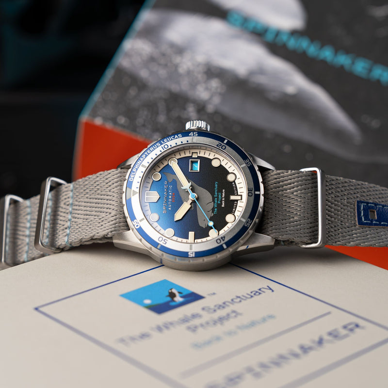 Spinnaker Hass Automatic Whale Sanctuary Project Limited Edition