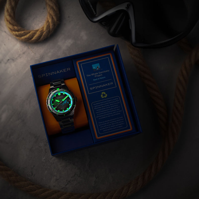 Spinnaker Hass Automatic Whale Sanctuary Project Limited Edition