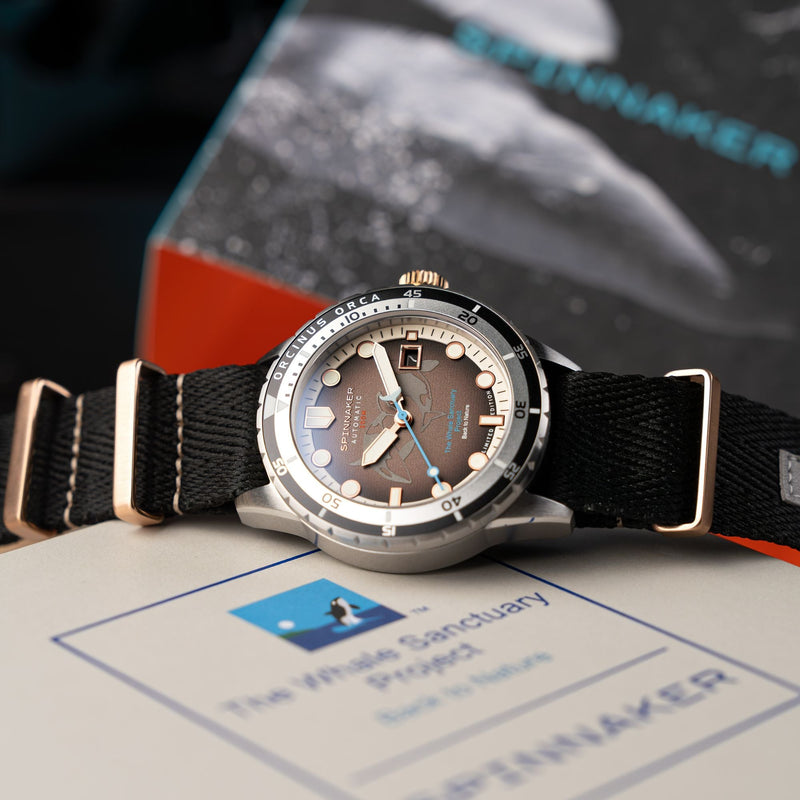 Spinnaker Hass Automatic Whale Sanctuary Project Limited Edition
