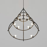 Artemide EL PORIS 120 SUSP MAX 12X15W E26 BLACK Light