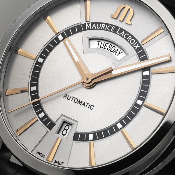 Maurice Lacroix Pontos Day Date Watch | 40mm