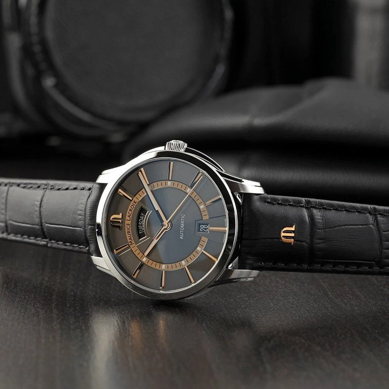 Maurice Lacroix Pontos Day Date Watch | 40mm