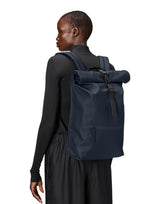 Rains Rolltop Rucksack W3 Navy, One Size