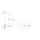 Artemide IPNO SUSP LED 26W 30K 90CRI DIM 2-WIRE/0-10V CLEAR Light