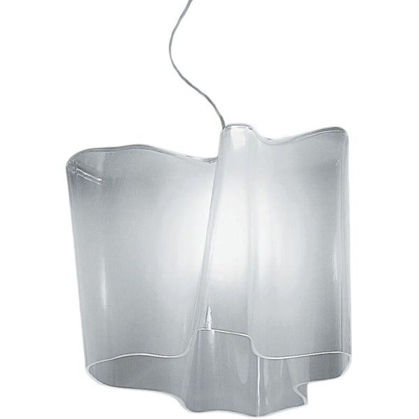 Artemide Logico Micro Suspension Single Max Ceiling Light | 60W E12 120V Grey/White