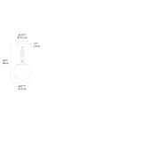 Artemide NH 22 CEIL LED MAX 15W E26 GOLD Light