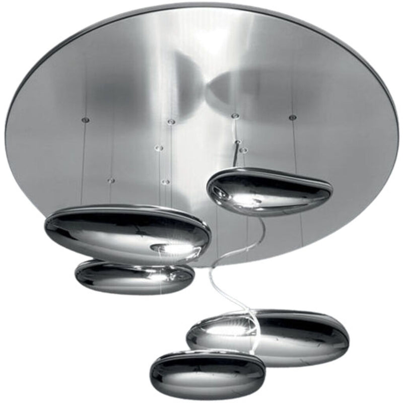 Artemide Mercury Mini Ceiling LED Light | 28W 90CRI DIM 2-WIRE Inox