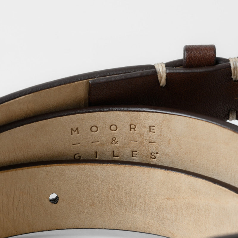 Moore & Giles Versatile Narrow Uniform Belt in Seven Hills