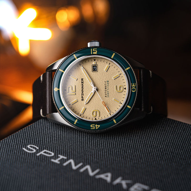 Spinnaker Fleuss Automatic | Sahara Brown