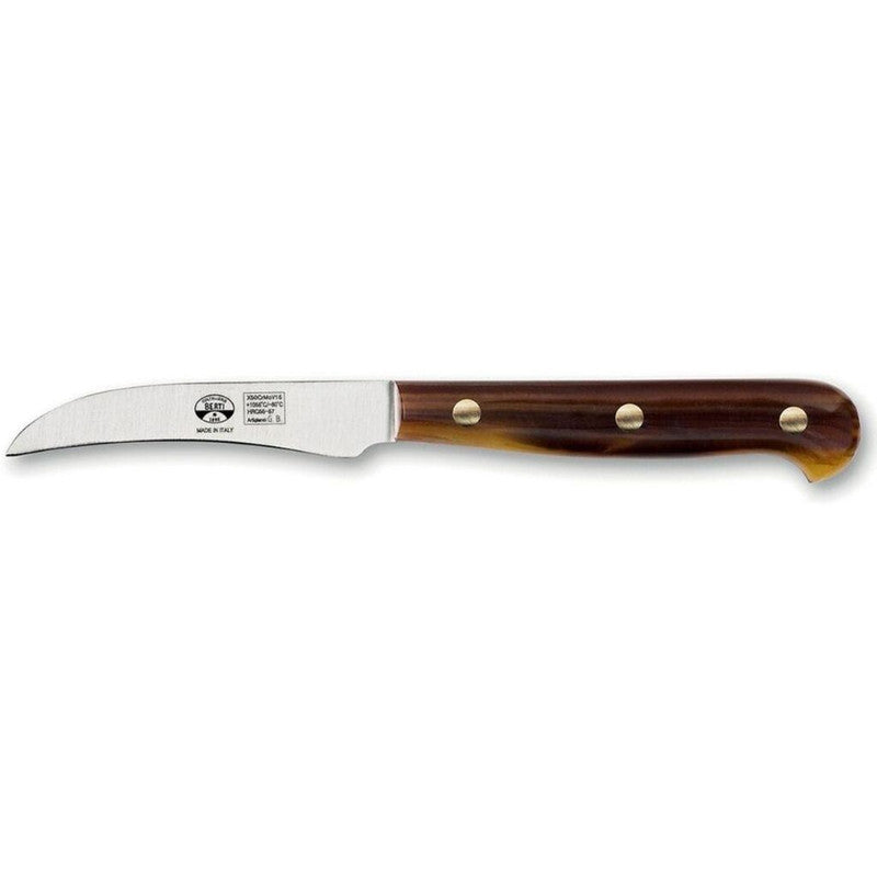 Coltellerie Berti Curved Paring Knife | full tang blade Cornotech