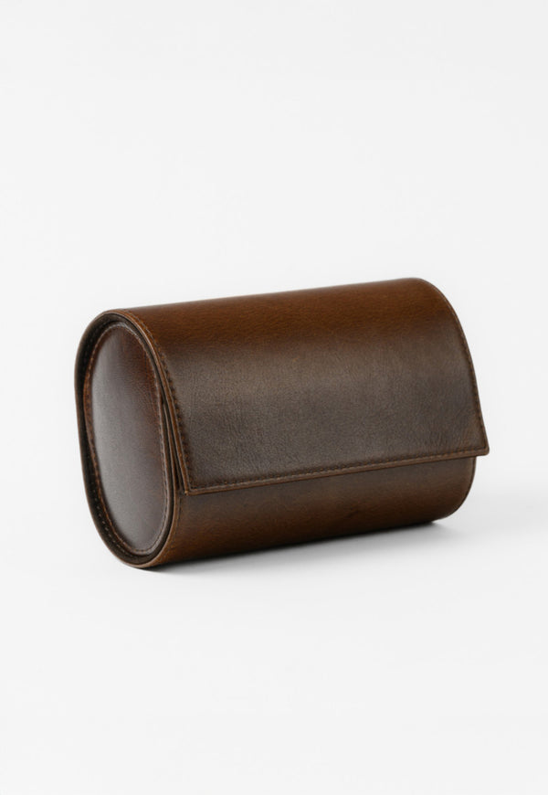 Moore & Giles Travel Watch Case | Brompton Brown