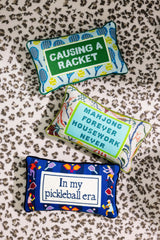 Furbish Mahjong Needlepoint Pillow