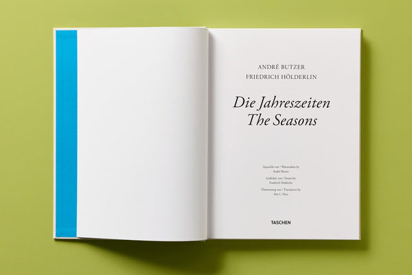 André Butzer. Friedrich Hölderlin. Die Jahreszeiten / The Seasons (German, English)