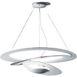 Artemide Pirce Suspension LED Light | 28W 2700K DIM 2-WIRE White EXT 19FT