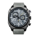 Hawker Hunter Retrograde Chronograph Sea Gray