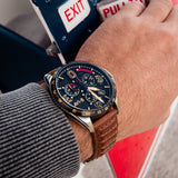 P-51 Mustang Blakeslee Chronograph Bronze Oak