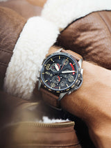 Bronze Oak Blakeslee Chronograph 2