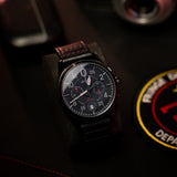 Spitfire Lock Chronograph Slate Black