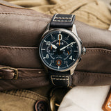 Spitfire Lock Chronograph Channel Blue
