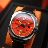 Bell X-1 Machbuster Automatic Retro Orange