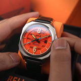 Bell X-1 Machbuster Automatic Retro Orange