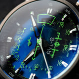 Hawker Harrier HUD Automatic Gradient Blue