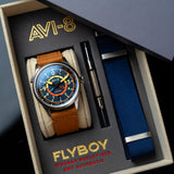 Flyboy Wingman Worldtimer GMT Automatic Atlantic Blue