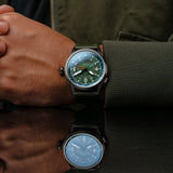 Flyboy Wingman Worldtimer GMT Automatic Jungle Green