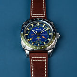 Hawker Hunter Atlas GMT Automatic Earth Blue