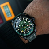 Hawker Hunter Atlas GMT Automatic Amazon Green