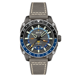 Hawker Hunter Atlas GMT Automatic Mist Grey