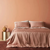 Almond | Signature Sateen Duvet Cover Made with 100% Organic Bamboo #Color_almond