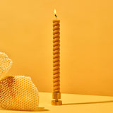 Brass Taper Candle Holder by 54Celsius