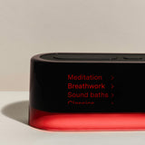 Red Shell Loftie Clock