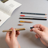 Makers Cabinet Ferrule Brass Pencil Holder & Extender