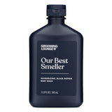 oted "Best Smelling" Body Wash by The Huffington Post and others, our energizing and moisturizing cleanser leaves the body seriously clean and cloaked in an unbeatable Black Pepper scent. You deserve to wake up and put a pep in your step and a crown of good-smelling allure around your body. 