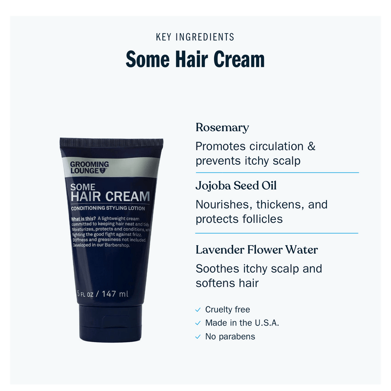 Grooming Lounge Some Hair Cream - Best Hair Styling Lotion For Men by Grooming Lounge