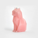 PyroPet Kisa Cat Candle - Light Pink by 54Celsius