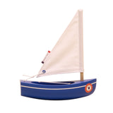 Maison Tirot Handcrafted Wooden Toy Boat - Le Bâchi