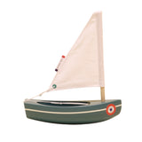 Maison Tirot Handcrafted Wooden Toy Boat - Le Bâchi