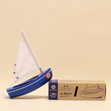 Maison Tirot Handcrafted Wooden Toy Boat - Le Bâchi