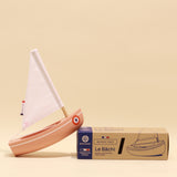 Maison Tirot Handcrafted Wooden Toy Boat - Le Bâchi