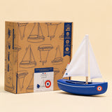 Maison Tirot Handcrafted Wooden Toy Boat - Le Sloop