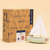 Maison Tirot Handcrafted Wooden Toy Boat - Le Sloop