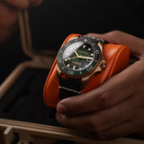 Tesei Bronze Swiss Automatic Forest Green