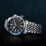 Bradner Automatic Petrol Black