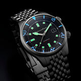 Bradner Automatic Petrol Black