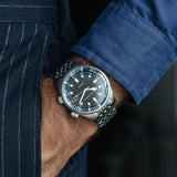 Bradner Automatic Petrol Black